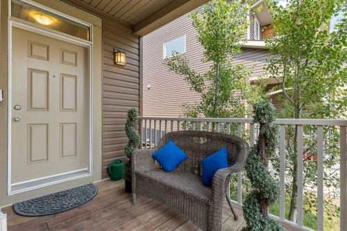 579 Evanston Drive Nw, Calgary, AB - Outdoor With Deck Patio Veranda With Exterior