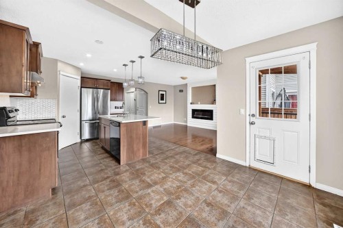 195 Taralake Way, Calgary, AB - Indoor Photo Showing Kitchen