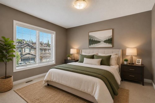 40 Sienna Park Crescent Sw, Calgary, AB - Indoor Photo Showing Bedroom