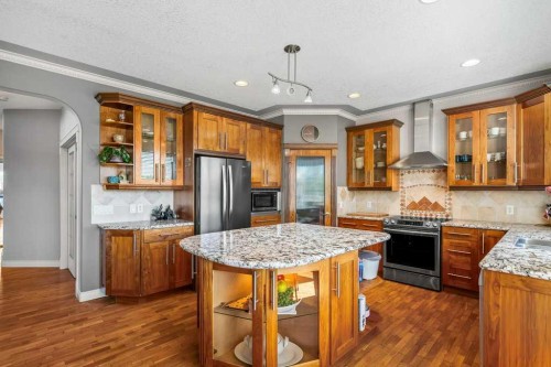 40 Sienna Park Crescent Sw, Calgary, AB - Indoor Photo Showing Kitchen With Stainless Steel Kitchen