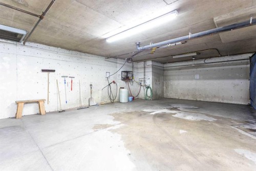 239-8535 Bonaventure Drive Se, Calgary, AB - Indoor Photo Showing Garage