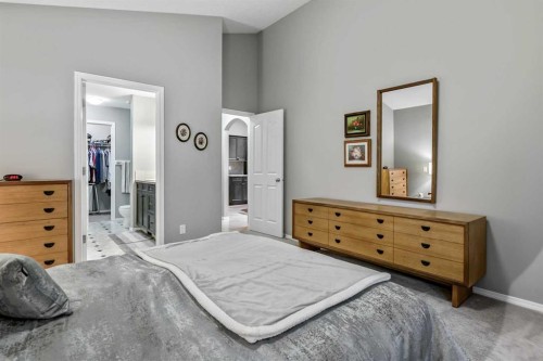 416 Silverado Range Heights Sw, Calgary, AB - Indoor Photo Showing Bedroom