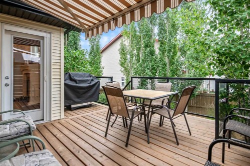 416 Silverado Range Heights Sw, Calgary, AB - Outdoor With Deck Patio Veranda With Exterior