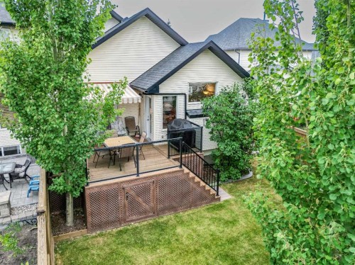 416 Silverado Range Heights Sw, Calgary, AB - Outdoor With Deck Patio Veranda