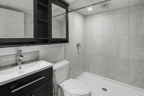 61 Wood Valley Road Sw, Calgary, AB - Indoor Photo Showing Bathroom