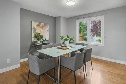 61 Wood Valley Road Sw, Calgary, AB - Indoor Photo Showing Dining Room