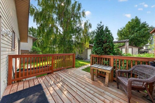 1837 Meadowbrook Drive Se, Airdrie, AB - Outdoor With Deck Patio Veranda With Exterior