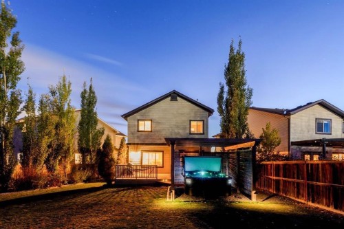 97 Tanner Close Se, Airdrie, AB - Outdoor With Deck Patio Veranda