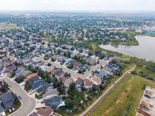 97 Tanner Close Se, Airdrie, AB - Outdoor With Body Of Water With View