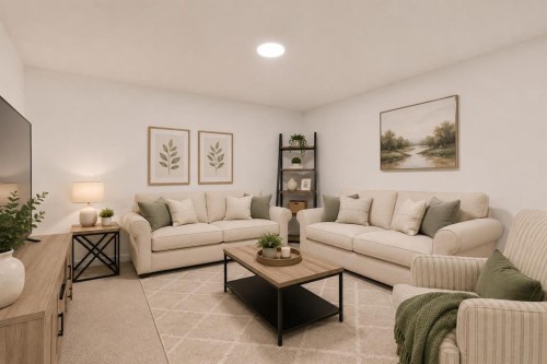 314 Walcrest Way Se, Calgary, AB - Indoor Photo Showing Living Room