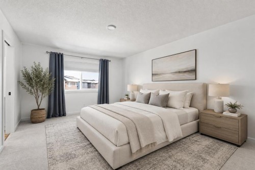 314 Walcrest Way Se, Calgary, AB - Indoor Photo Showing Bedroom
