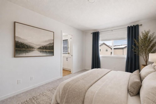 314 Walcrest Way Se, Calgary, AB - Indoor Photo Showing Bedroom