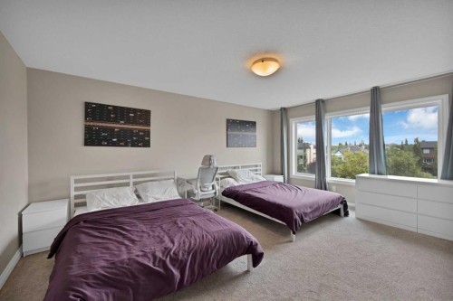 146 Canoe Crescent Sw, Airdrie, AB - Indoor Photo Showing Bedroom