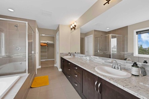 146 Canoe Crescent Sw, Airdrie, AB - Indoor Photo Showing Bathroom