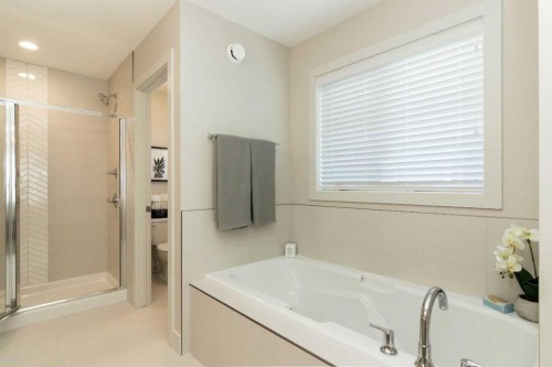 542 Rivercrest View, Cochrane, AB - Indoor Photo Showing Bathroom