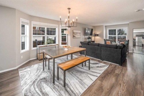264 Chaparral Valley Square Se, Calgary, AB - Indoor Photo Showing Living Room