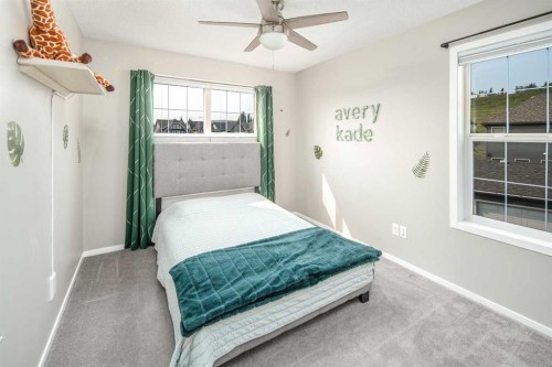 264 Chaparral Valley Square Se, Calgary, AB - Indoor Photo Showing Bedroom