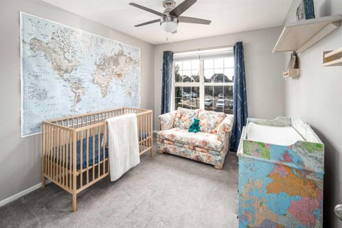 264 Chaparral Valley Square Se, Calgary, AB - Indoor Photo Showing Bedroom