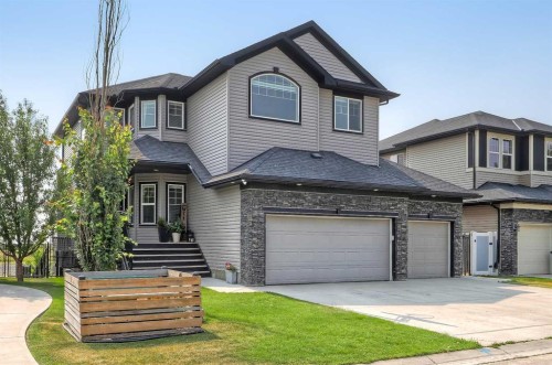 268 Rainbow Falls Way, Chestermere, AB - Outdoor With Facade