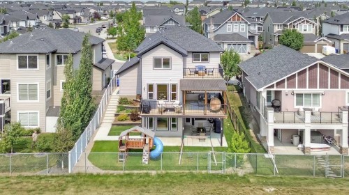 268 Rainbow Falls Way, Chestermere, AB - Outdoor With Facade