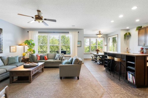 382 Tuscany Ravine Road Nw, Calgary, AB - Indoor Photo Showing Living Room