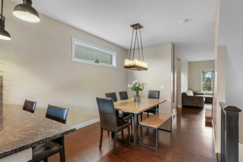 360 Marquis Heights Se, Calgary, AB - Indoor Photo Showing Dining Room