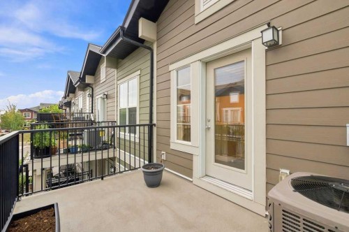 218 Cranford Se, Calgary, AB - Outdoor With Balcony With Exterior