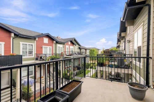 218 Cranford Se, Calgary, AB - Outdoor With Balcony With Exterior