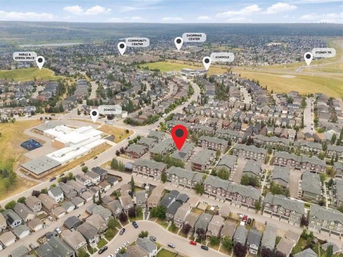 218 Cranford Se, Calgary, AB - Outdoor With View