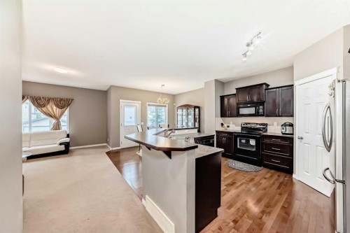 2092 Reunion Boulevard Nw, Airdrie, AB - Indoor Photo Showing Kitchen