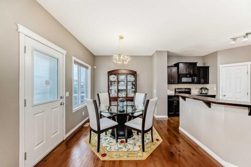2092 Reunion Boulevard Nw, Airdrie, AB - Indoor Photo Showing Dining Room