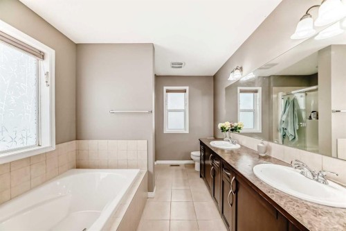 2092 Reunion Boulevard Nw, Airdrie, AB - Indoor Photo Showing Bathroom