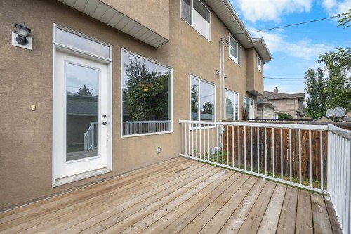 3906 2 Street Nw, Calgary, AB - Outdoor With Deck Patio Veranda With Exterior