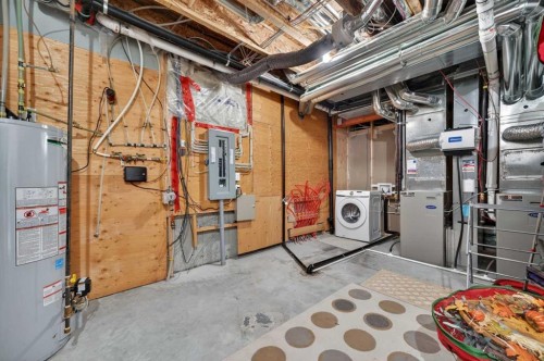 168 Posthill Drive Sw, Calgary, AB - Indoor Photo Showing Basement