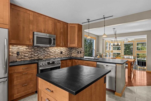 13-242 Benchlands Terrace, Canmore, AB - Indoor Photo Showing Kitchen