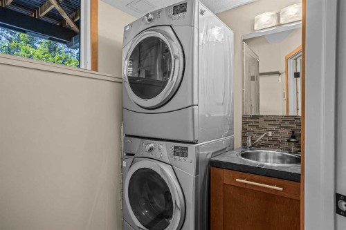 13-242 Benchlands Terrace, Canmore, AB - Indoor Photo Showing Laundry Room