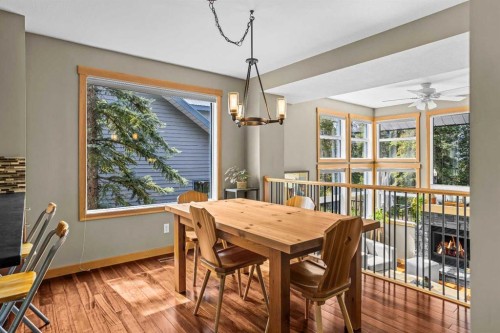 13-242 Benchlands Terrace, Canmore, AB - Indoor Photo Showing Dining Room