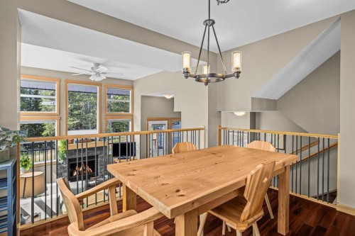 13-242 Benchlands Terrace, Canmore, AB - Indoor Photo Showing Dining Room