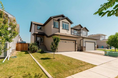 159 Pacific Landing West, Lethbridge, AB - Outdoor With Facade