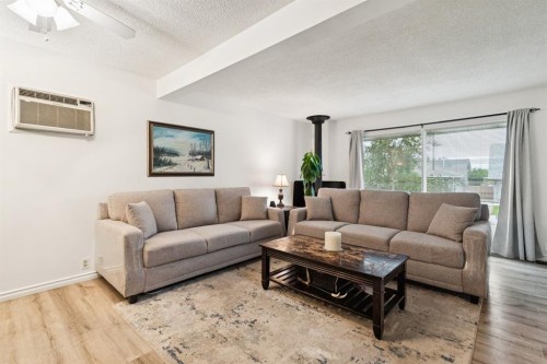 283 Abinger Crescent Ne, Calgary, AB - Indoor Photo Showing Living Room