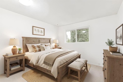 283 Abinger Crescent Ne, Calgary, AB - Indoor Photo Showing Bedroom