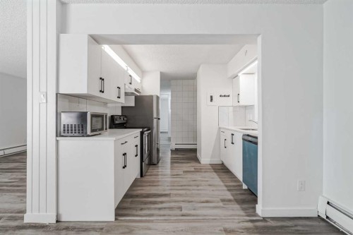 113-6919 Elbow Drive Sw, Calgary, AB - Indoor Photo Showing Kitchen