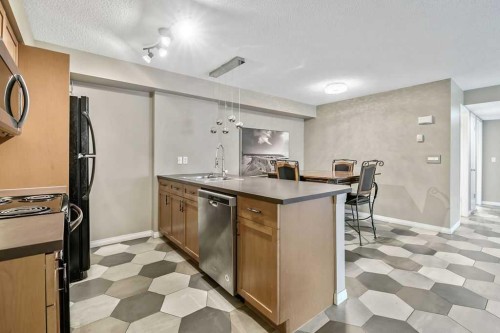 2-21 Mckenzie Towne Gate Se, Calgary, AB - Indoor Photo Showing Kitchen