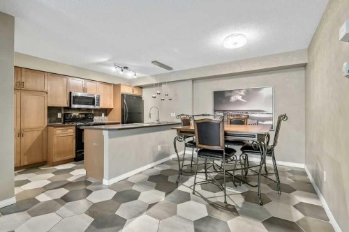 2-21 Mckenzie Towne Gate Se, Calgary, AB - Indoor Photo Showing Kitchen