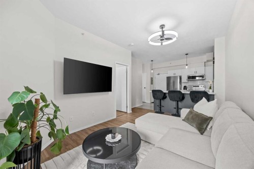 2213-73 Erin Woods Court, Calgary, AB - Indoor Photo Showing Living Room