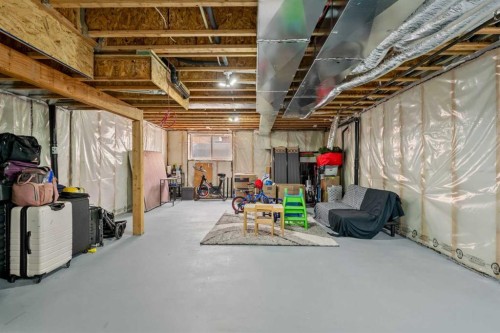 147 Evanscrest Park Nw, Calgary, AB - Indoor Photo Showing Basement