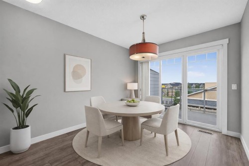 905 Evanston Manor Nw, Calgary, AB - Indoor Photo Showing Dining Room