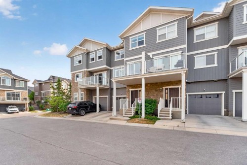 905 Evanston Manor Nw, Calgary, AB - Outdoor With Balcony With Facade
