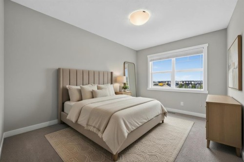 905 Evanston Manor Nw, Calgary, AB - Indoor Photo Showing Bedroom