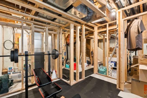 848 Chinook Gate Parade Sw, Airdrie, AB - Indoor Photo Showing Basement